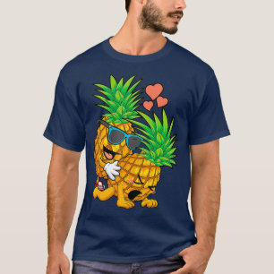 T-shirt Drôle à l'envers de l'ananas Swinger cadeau pour