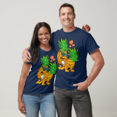 T-shirt Drôle à l'envers de l'ananas Swinger cadeau pour e (Unisexe)