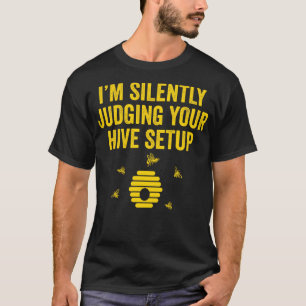 T-shirt Drôle Abeille Hive