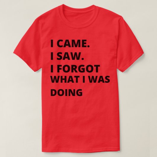 T-shirt Drôle ADHD 3 (Design devant)