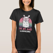 T-shirt Drôle Adorable Llama 69e Anniversaire Cadeau Pour (Devant)