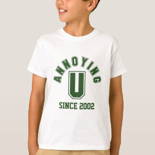 T-shirt Drôle Agaçant Vous Garçon Tee, Vert
