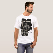 T-shirt drôle allé de Squatchin (Devant entier)