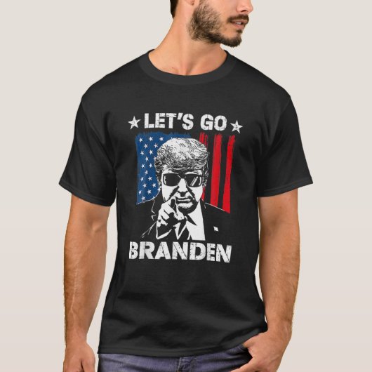 T-shirt Drôle Allons-y Branson Brandon (Devant)