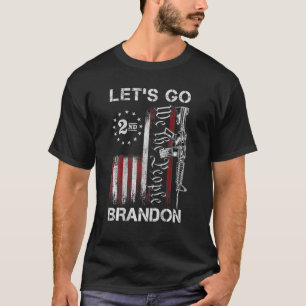 T-shirt Drôle Allons-y Branson Brandon Conservateur Anti L