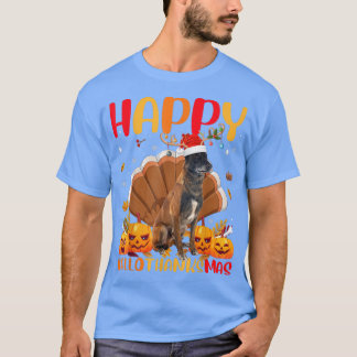 T-shirt Drôle Amoureux Chien Happy Belge Malinois Chien Bo