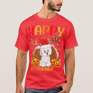 T-shirt Drôle Amoureux des chiens Havanais heureux Havanai