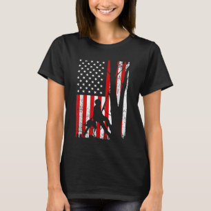 T-shirt Drôle Amusant Drapeau Arboriste Cadeau Pour Hommes
