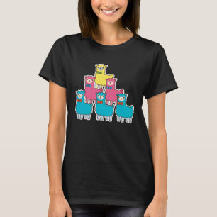 T-shirt Drôle animal de lama mignon. Meilleur cadeau pour