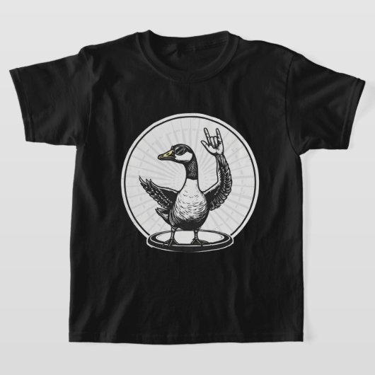 T-shirt Drôle animal musique cadeau | Danseuse cool Goose  (Poser)