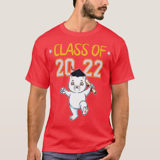 T-shirt Drôle Animaux De Graduation Classe De 2022 Diplômé
