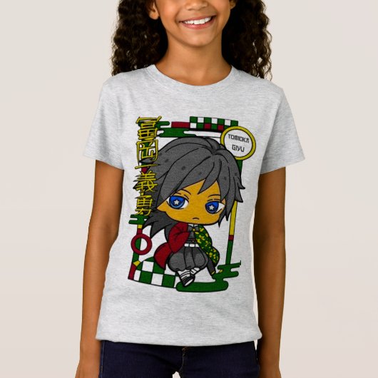 T-Shirt Drôle Anime Girl Japonaise Otaku Manga Japon (Devant)