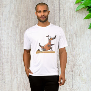 T-shirt Drôle Anteater Cartoon Quirky Running Animal