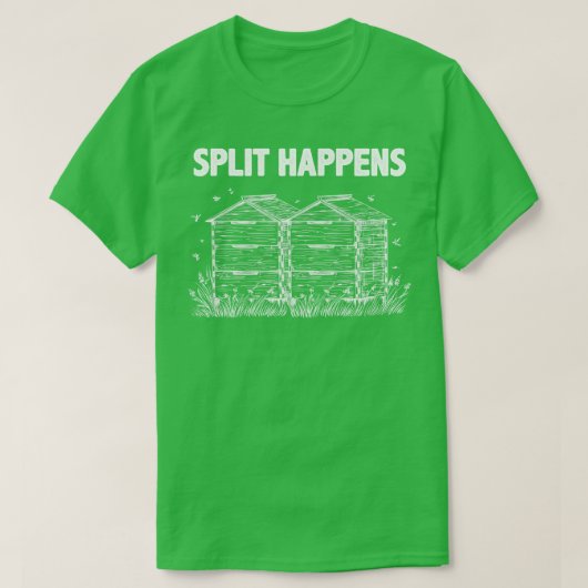 T-shirt Drôle apiculture Hive Hive Honey (Design devant)