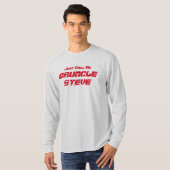 T-shirt Drôle "appelez-juste moi Gruncle Steve" Gruncle (Devant entier)