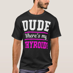 T-shirt Drôle Après La Chirurgie Mec Où Mon Cancer Du Thyr
