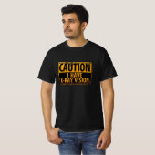 T-shirt Drôle, "ATTENTION, j'ai une vision à rayons X" Sig (Devant entier)