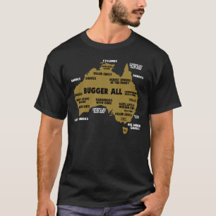 T-shirt Drôle Australien