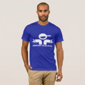 T-shirt drôle avec citation pour architecte (Devant entier)