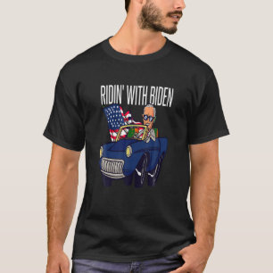 T-shirt Drôle Avec Joe Biden 4 juillet USA Drapeau C