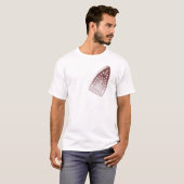 T-Shirt drôle avec marque de brûlure de fer (Devant entier)