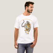 t-shirt drôle avec tigre (Devant entier)