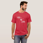 T-shirt Drôle avion volant hélicoptère cadeau pilote (Devant entier)