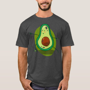T-shirt Drôle Avocado yoga 1
