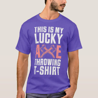 T-shirt Drôle Ax Jetant cadeau pour Ax Thrower Classic TS