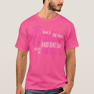 T-shirt Drôle Ballet Pointe Chaussure Rose Citation Pour D