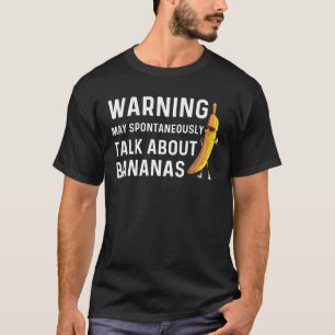 T-shirt Drôle Banana Cadeaux Hommes Femmes Fruit Mangeur L