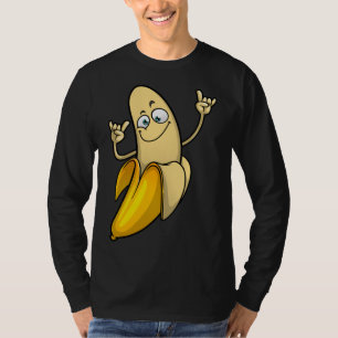 T-shirt Drôle Banana Designs Pour Hommes Femmes Fruit Love