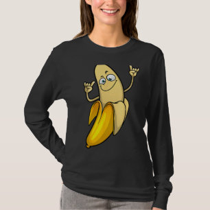 T-shirt Drôle Banana Designs Pour Hommes Femmes Fruit Love