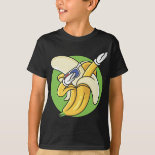 T-shirt Drôle Banane Dabbing Danser Fruit mignon Vegan Lov