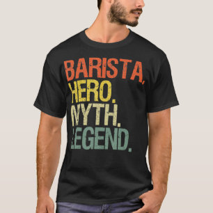 T-shirt Drôle barista