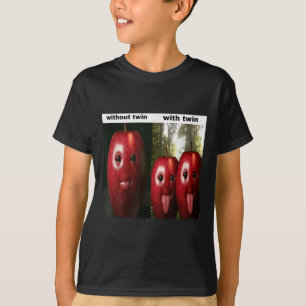 T-shirt Drôle Bête Ai Pomme Génération Z Mème Rot Humour T