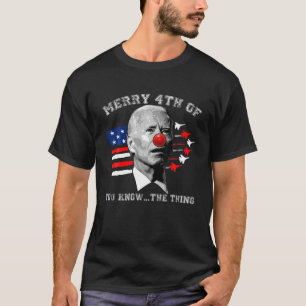 T-shirt Drôle Biden Dazed Happy Euh Vous Connaissez La Cho