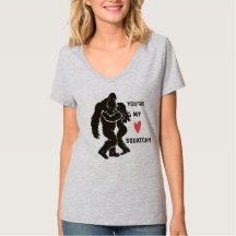 Drôle BigFoot “Tu es mon Squatchy” Couple romantiq