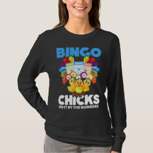T-shirt Drôle Bingo Femmes Joueuses de Bingo Filles