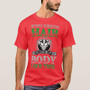 T-shirt Drôle Bodybuilder Hommes