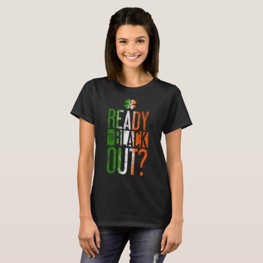 T-shirt Drôle Boire St Patrick's Day Fun Irish Holiday (Devant entier)