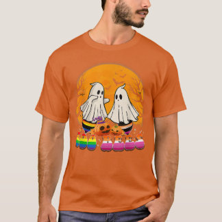 T-shirt Drôle Boo Bees Gay Lesbian Boo LGBT Halloween Vene