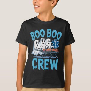 T-shirt Drôle Boo Boo Crew Emt Nurse Halloween Costumes Me