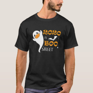 T-shirt Drôle Boo Sheet Ghost Masque Costume Halloween 202