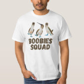 T-shirt Drôle Booby Bird (Devant)