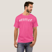 T-shirt Drôle Bowling Evolution Bowler (Devant entier)
