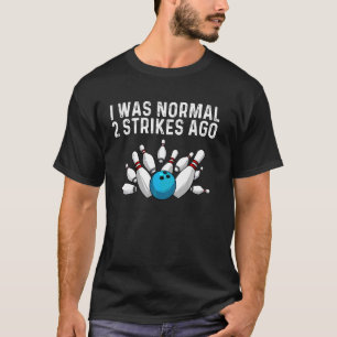T-shirt Drôle Bowling Hommes Bowlers Athlete Sports Pla