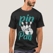 T-shirt Drôle Bowling Pals Bowling Pour Hommes Femmes Enfa (Devant)