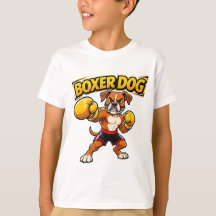 Drôle Boxeur Boxer Chien (Création Originale)