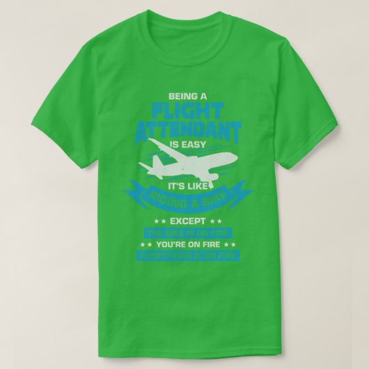 T-shirt Drôle Cabine agent de bord Steward Cadeau (Design devant)